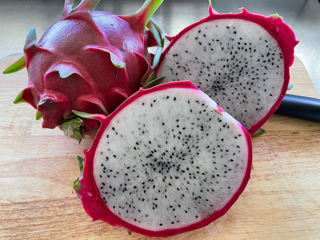 DRAGON FRUIT White Medium *each - ORGANIC (EDEN FARMERS)